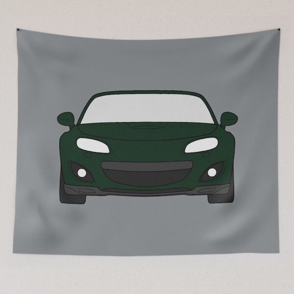 Item preview, Mazda Miata MX5 NC facelift nordic green color designed and sold by EdimDesign.