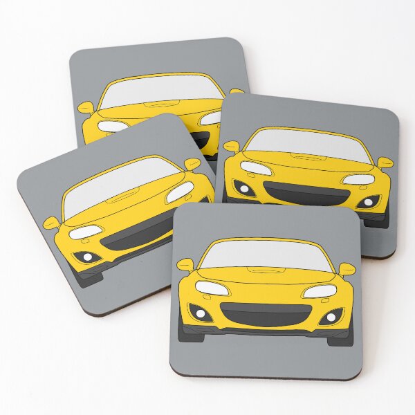 Item preview, Mazda Miata MX5 NC facelift competition yellow color designed and sold by EdimDesign.