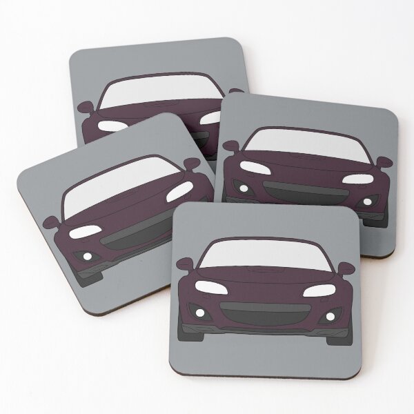 Item preview, Mazda Miata MX5 NC facelift radiant ebony aubergine color designed and sold by EdimDesign.