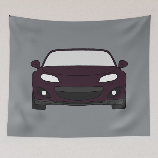 Item preview, Mazda Miata MX5 NC facelift radiant ebony aubergine color designed and sold by EdimDesign.