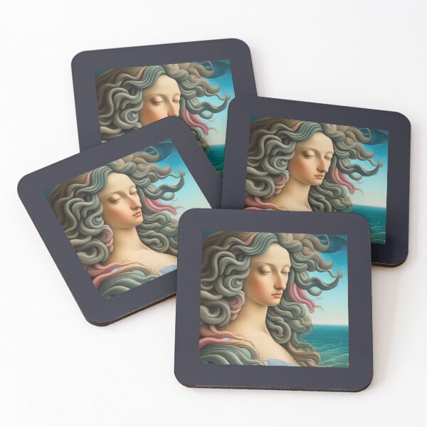 Item preview, Colorful Venus | Princess with long curly hair designed and sold by LenaKiagia.