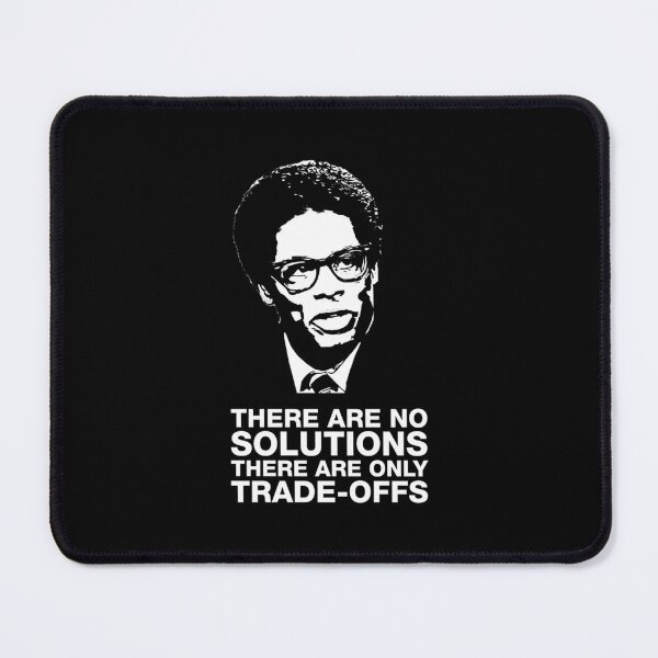 Item preview, Thomas Sowell quote solutions Classic  designed and sold by dorothyhinlmta.