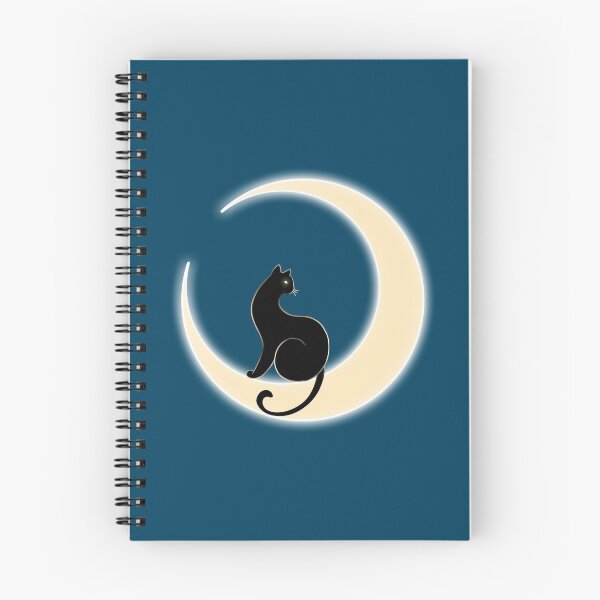 Item preview, Night cat on the moon designed and sold by quenguyen.
