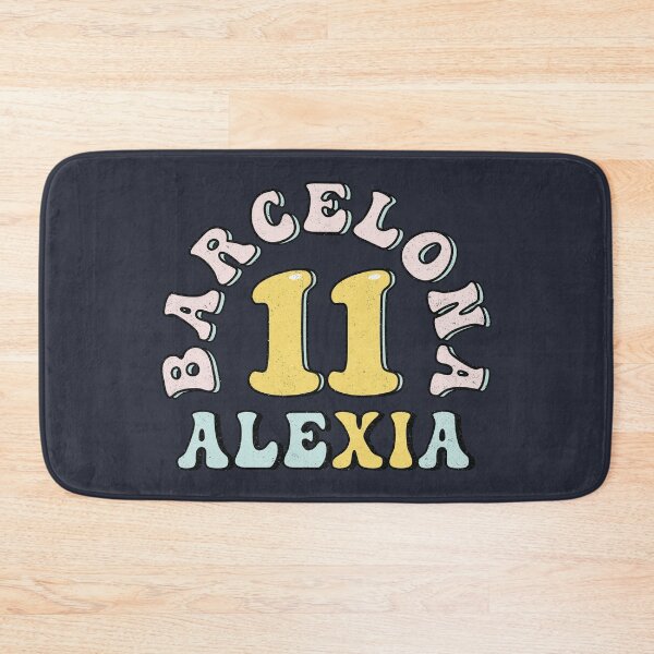 Item preview, Alexia 11 Barcelona Femeni (Retro Groovy Style) designed and sold by Numero14.