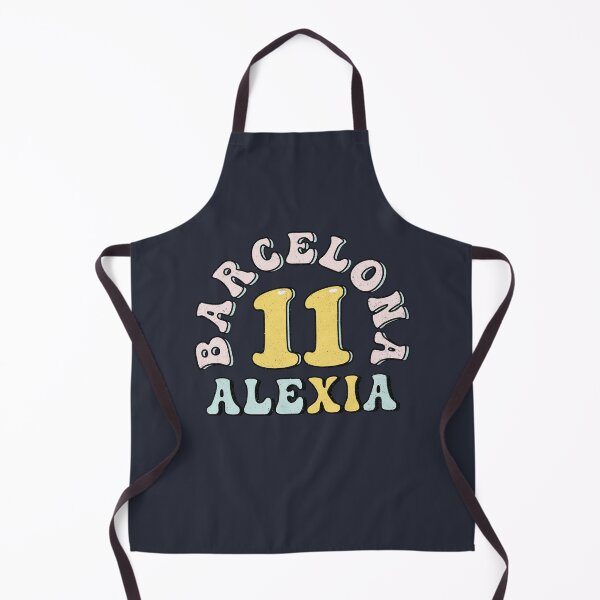 Item preview, Alexia 11 Barcelona Femeni (Retro Groovy Style) designed and sold by Numero14.