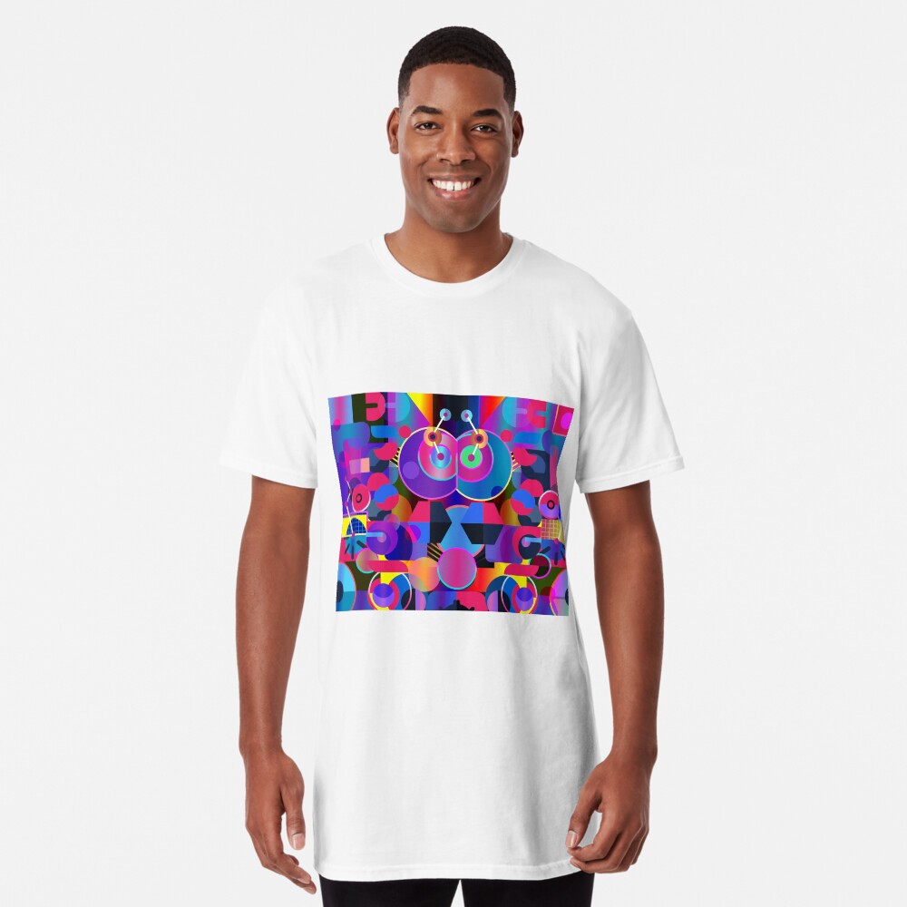Item preview, Long T-Shirt designed and sold by GeraldNewtonArt.