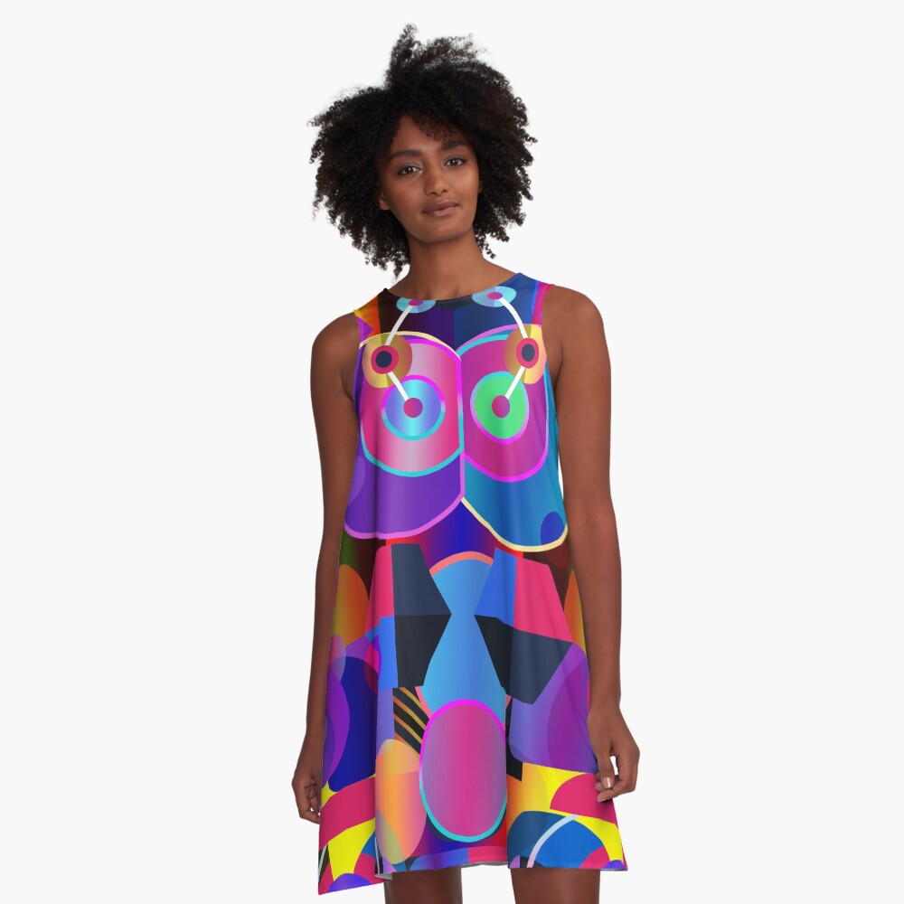 Item preview, A-Line Dress designed and sold by GeraldNewtonArt.