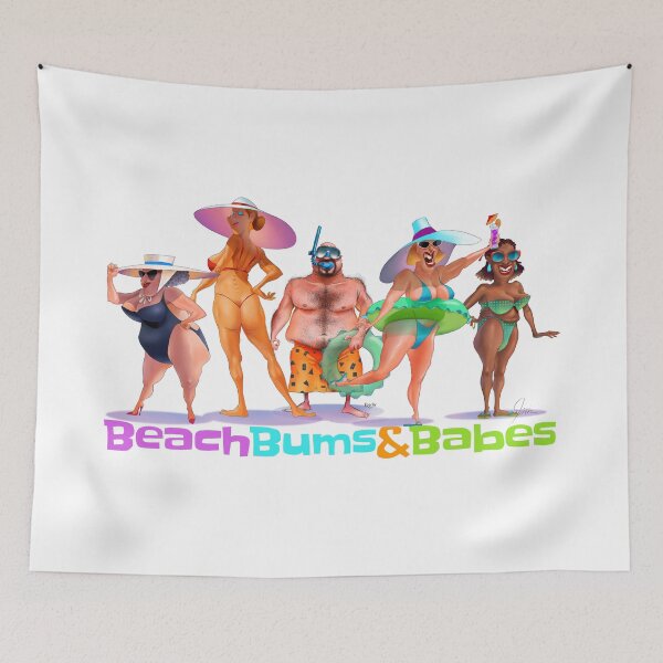 Item preview, Beach Bums & Babes designed and sold by TrevorIrvin.