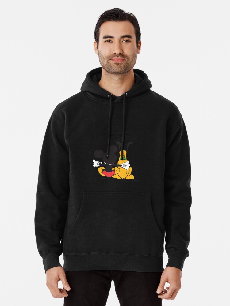 Mickey mouse store pullover hoodie men's