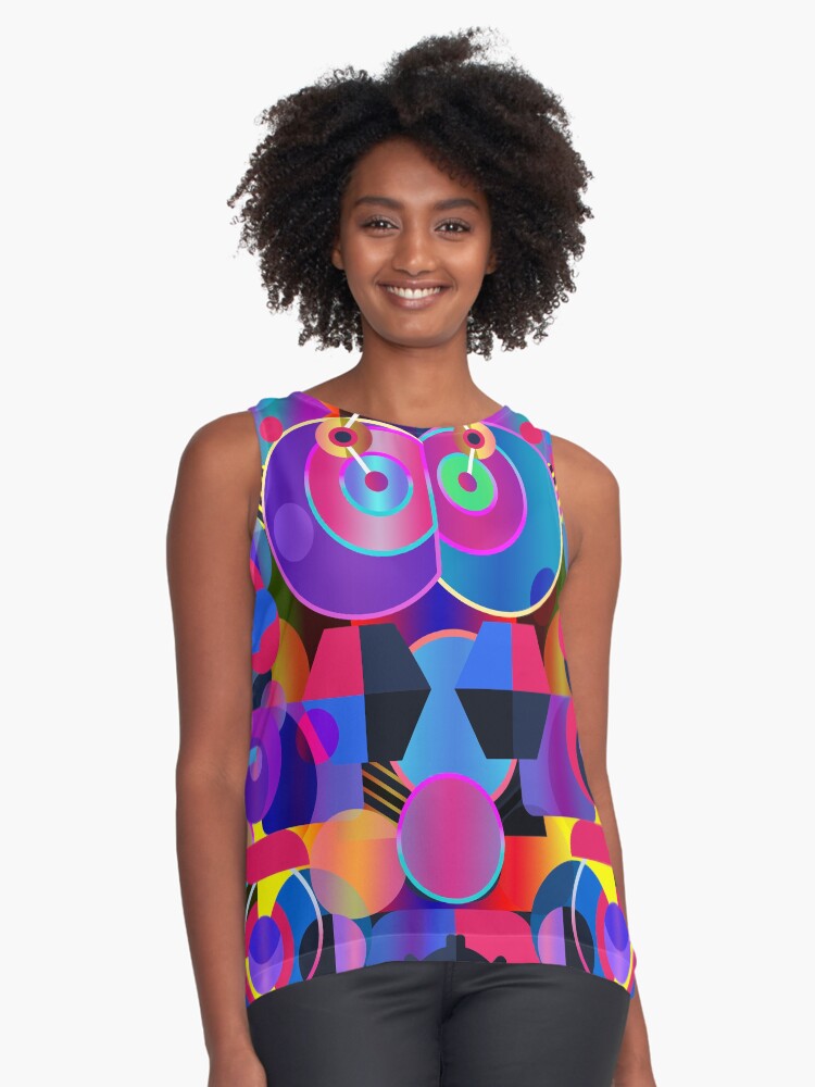 Item preview, Sleeveless Top designed and sold by GeraldNewtonArt.