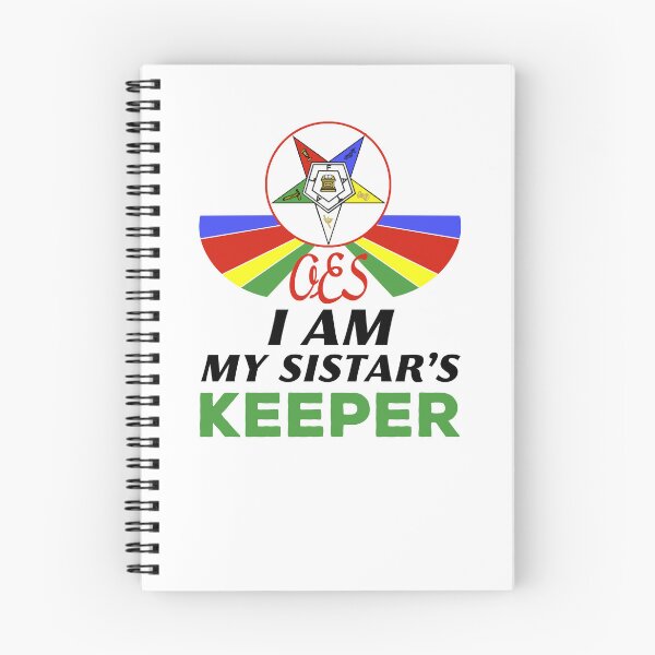 Item preview, OES Order Of The Eastern Star Logo I Am My Sistar's Keeper designed and sold by TopTeeShop.