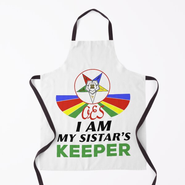 Item preview, OES Order Of The Eastern Star Logo I Am My Sistar's Keeper designed and sold by TopTeeShop.
