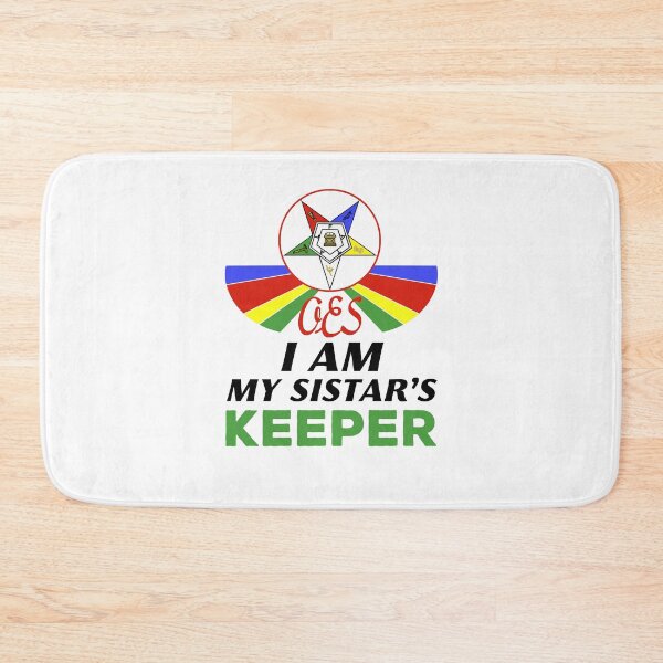 Item preview, OES Order Of The Eastern Star Logo I Am My Sistar's Keeper designed and sold by TopTeeShop.