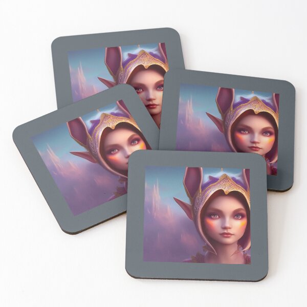Item preview, Elf female | Fantasy Portrait of an Elf Girl designed and sold by LenaKiagia.
