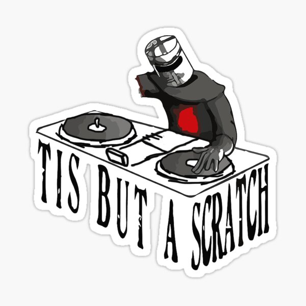 Item preview, Tis But A Scratch designed and sold by Faceman96.