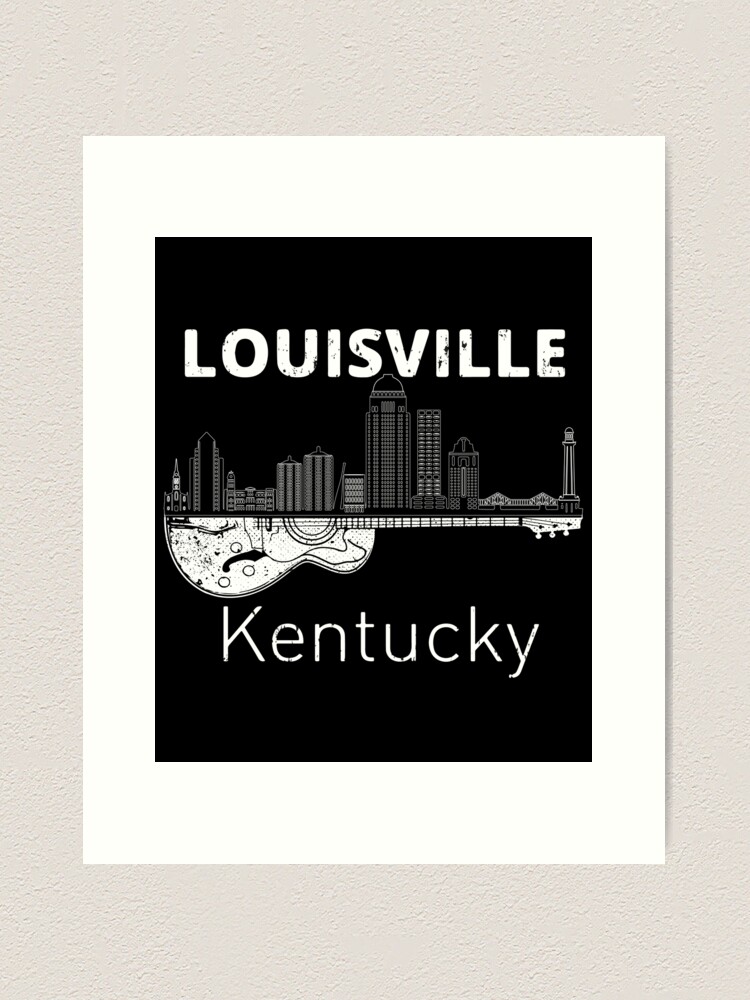  Vintage Louisville Kentucky Home State Souvenir Retro