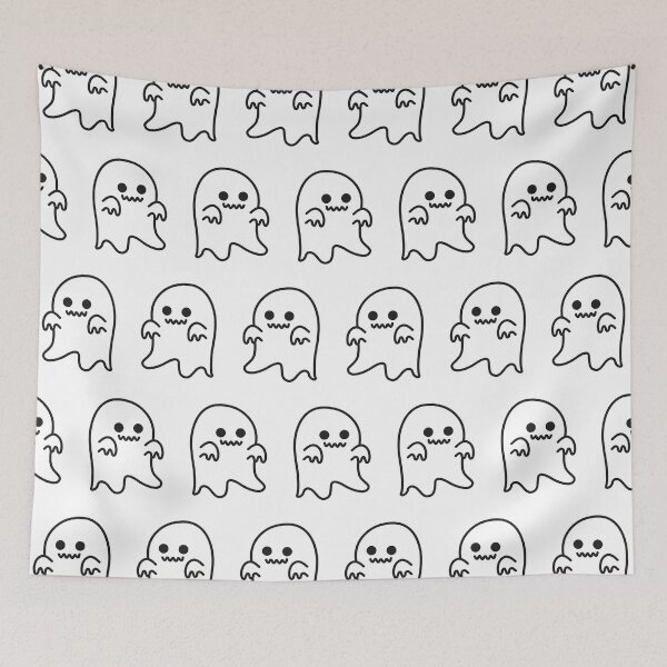Item preview, Small medium ghost pattern 3 designed and sold by LemonCreamyyyy.