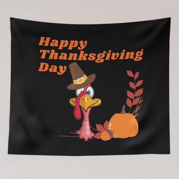 Item preview, Happy thanksgiving day l Thanksgiving dinner l thanksgiving day l thanksgiving l turkey day l Happy Turkey Day l Holiday Turkey Day designed and sold by kpluslk.