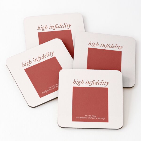 Item preview, high infidelity lyric color palette / graphic design designed and sold by viviennesworld.