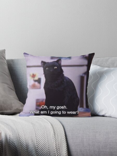 Item preview, Salem the Cat - “What am I going to wear?” designed and sold by R-uby.
