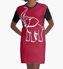 Delta Elefant Sigma Rot Theta 2 T-Shirt Kleid