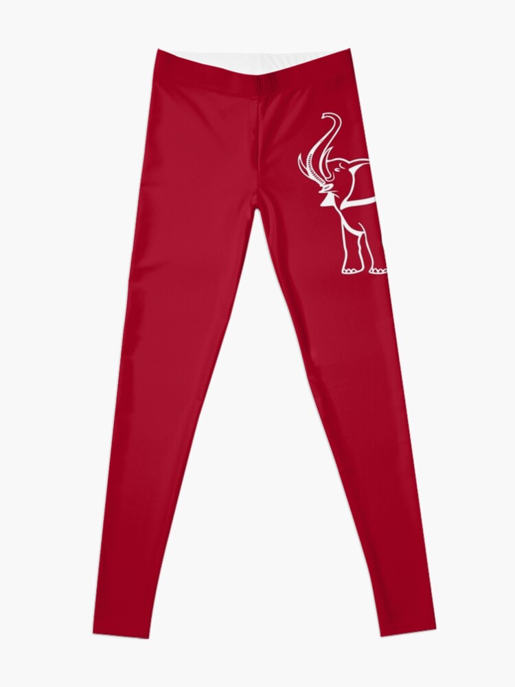 Delta Elephant Sigma Red Theta 2 Leggings for Sale by vma77