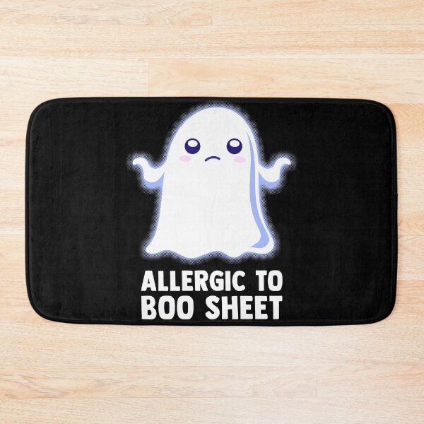Item preview, Allergic To Boo Sheet designed and sold by therocketman.