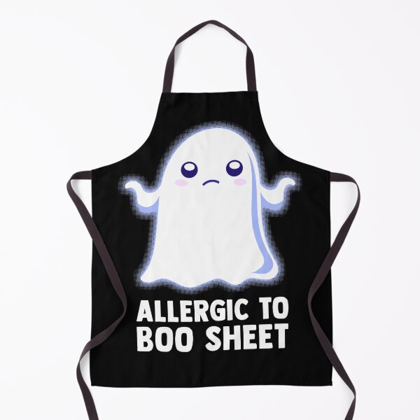 Item preview, Allergic To Boo Sheet designed and sold by therocketman.