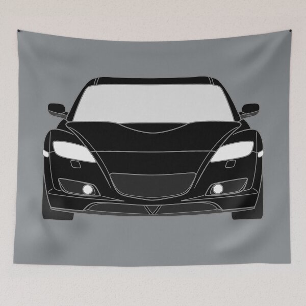 Item preview, Mazda RX-8 2002-2008 black color designed and sold by EdimDesign.