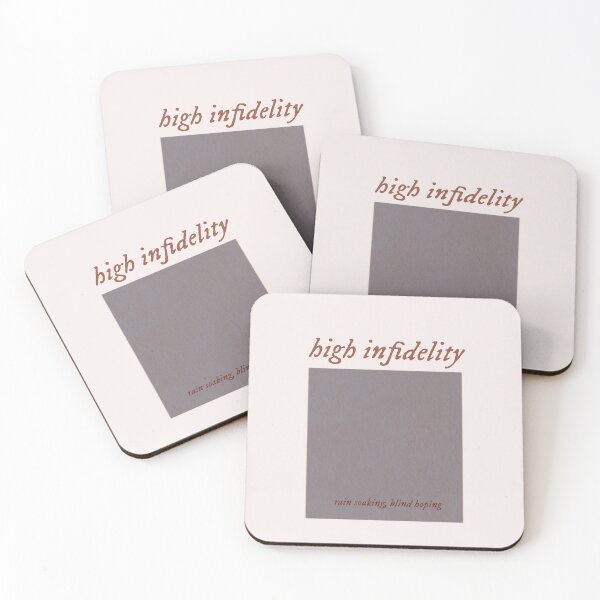 Item preview, high infidelity lyric color palette / graphic design designed and sold by viviennesworld.