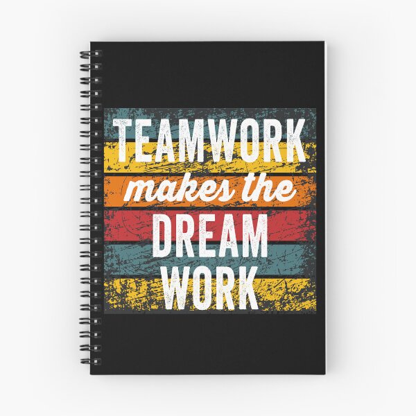 Item preview, Teamwork Makes The Dream Work designed and sold by Color-Sparkle.