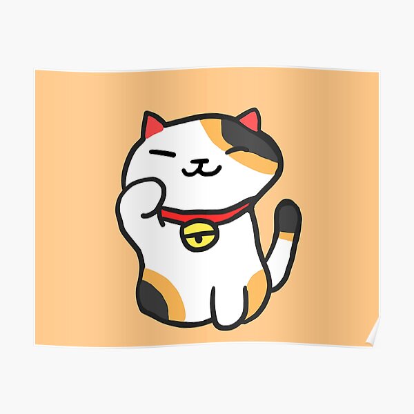 Kawaii Kitten Posters Redbubble