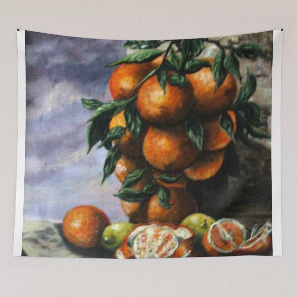 Item preview, SPANISH ORANGES designed and sold by Mackenzie Moulton International Artist .
