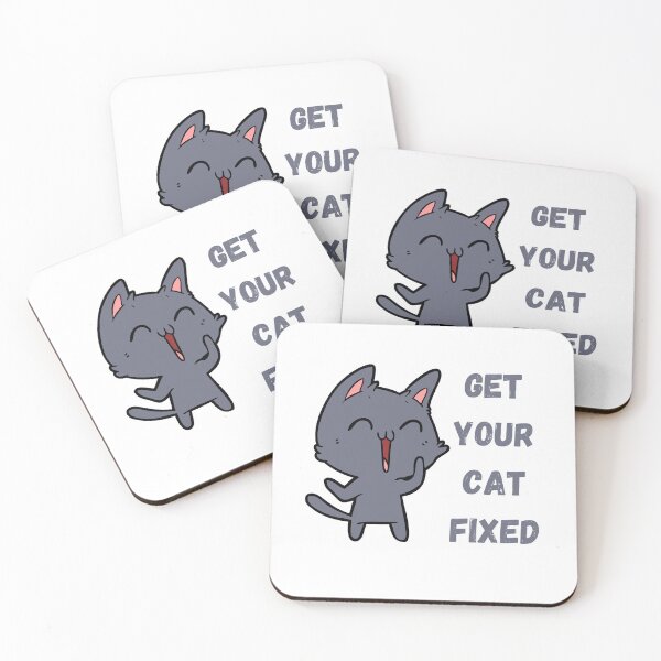 Item preview, Get Your Cat Fixed designed and sold by OneDayCollected.