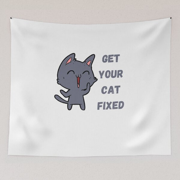 Item preview, Get Your Cat Fixed designed and sold by OneDayCollected.