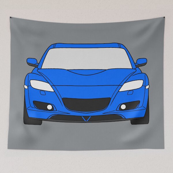 Item preview, Mazda RX-8 2002-2008 bright blue color designed and sold by EdimDesign.