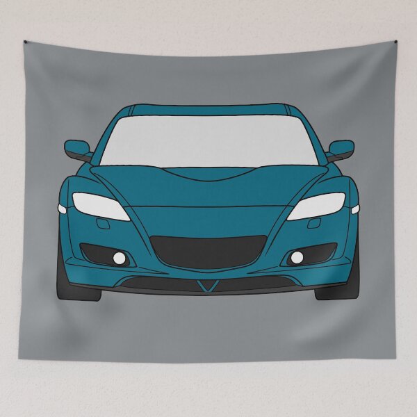 Item preview, Mazda RX-8 2002-2008 phantom blue color designed and sold by EdimDesign.
