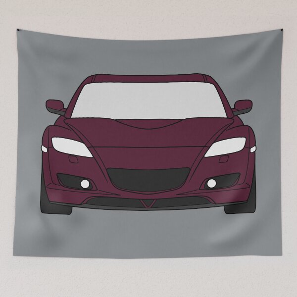 Item preview, Mazda RX-8 2002-2008 black cherry color designed and sold by EdimDesign.