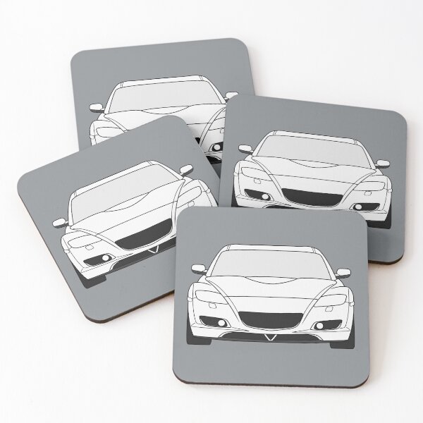 Item preview, Mazda RX-8 2002-2008 white color designed and sold by EdimDesign.