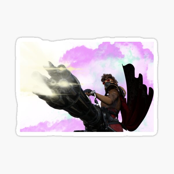 Jackie-5 The Force Six Annihilator Hammer Up Sticker