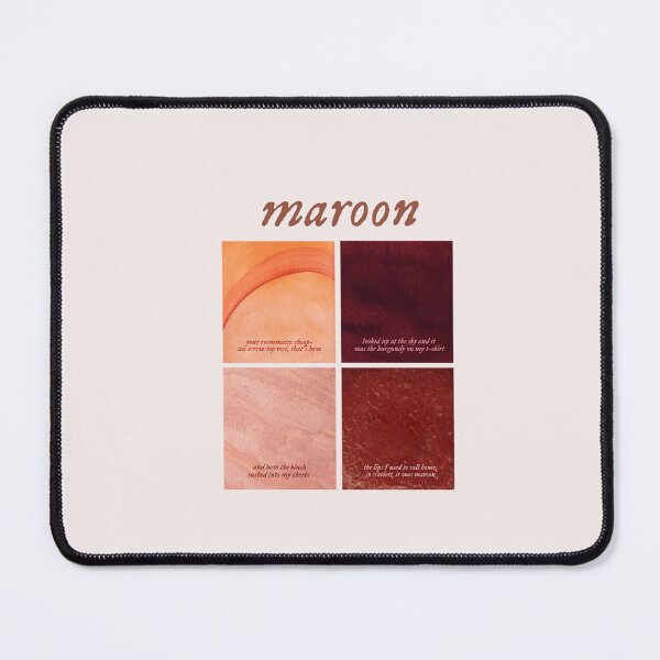 Item preview, maroon lyric color palette / graphic design designed and sold by viviennesworld.