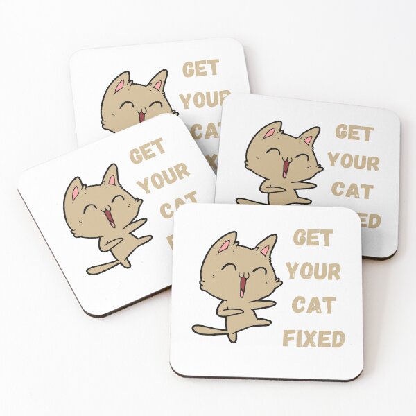 Item preview, Get Your Cat Fixed designed and sold by OneDayCollected.
