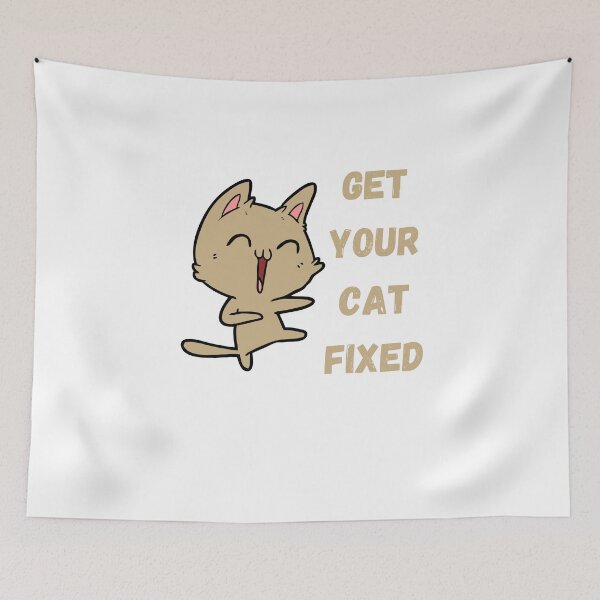 Item preview, Get Your Cat Fixed designed and sold by OneDayCollected.