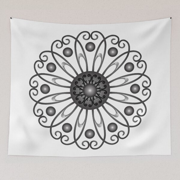 Item preview, Mandala13 dark t shirt designed and sold by hebron.