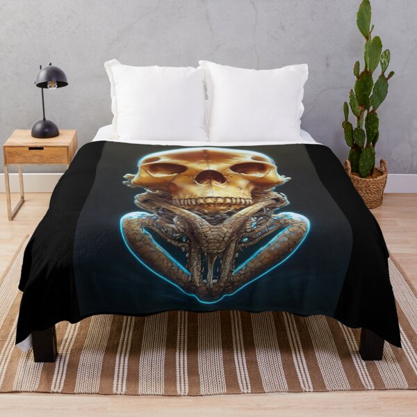 Item preview, Alien Skull Man designed and sold by VanderWyst RE-Design.