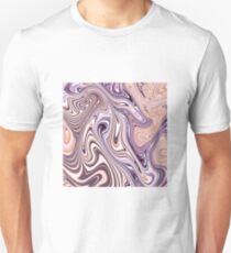Beige zigzags Unisex T-Shirt