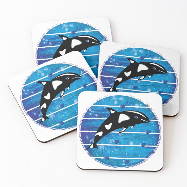 Item preview, Funny orcas and Killer Whales designed and sold by ELBERSAID.