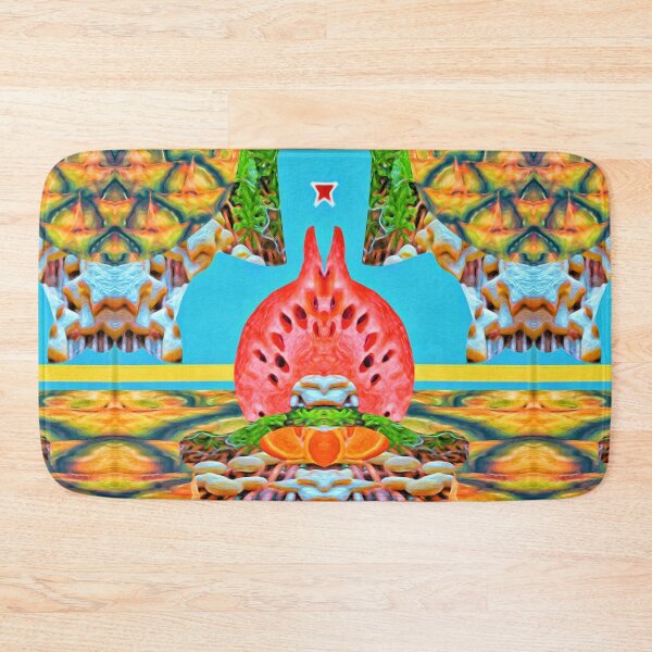 Item preview, WONDERFUL PAINTING GUAVA PINEAPPLE ORANGE & GINGERBREAD COOKIES  FOR CHRISTMAS - ABSTRACT TROPICAL FRUIT COCKTAIL FROM ARUBA - ARUBA FLAG - ARUBA, ONE HAPPY ISLAND! designed and sold by Ralek.