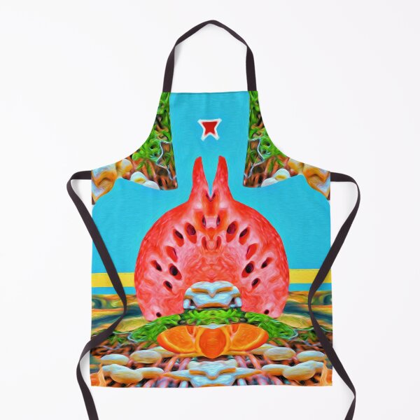 Item preview, WONDERFUL PAINTING GUAVA PINEAPPLE ORANGE & GINGERBREAD COOKIES FOR CHRISTMAS - ABSTRACT TROPICAL FRUIT COCKTAIL FROM ARUBA - ARUBA FLAG - ARUBA, ONE HAPPY ISLAND! designed and sold by Ralek.