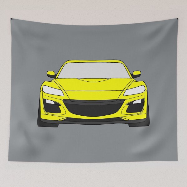 Item preview, Mazda RX-8 2008-2012 lightning yellow color designed and sold by EdimDesign.